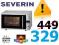 Mikrofala SEVERIN MW7804 Termoobieg Grill 10 PROGR