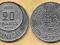 Tunezja 20 Francs - 1950r ... Monety