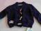 SWETER LITTLE REBEL 12-18 MIESIECY GRANATOWY