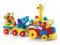 Fisher Price pociąg zaskakujących zwierzątek