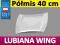 LUBIANA WING PÓŁMIS BIAŁY 40/51 CM GATUNEK 1