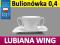 LUBIANA WING BULIONÓWKA + SPODEK BIAŁA 0,4 L GAT 1