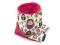 KOMIN DZIECIECY MINKY BABUSZKA FUCHSIA