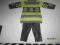 Śliczny modny komplet sweterek plus spodnie  56