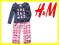 H&amp;M Ciepła Piżamka Zwierzątka Urocza__98/104