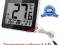 Termometr cyfrowy zewnętrzny wewnętrzny 2w1