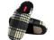 Klapki męskie Soxo laczki modna kratka 42 27cm
