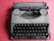 NIEMIECKA WOJSKOWA MASZYNA DO PISANIA. Przed 1945.