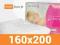 POKROWIEC ANTYROZTOCZOWY NA MATERAC 160X200