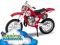 HONDA CR250R SKALA 1:18 MOTOR MODEL WELLY - ŁÓDŹ !