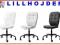 IKEA  fotel krzesło obrotowe na kółkach LILLHOJDEN