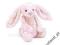 JELLYCAT JASNORÓŻOWY KRÓLICZEK BASHFUL BUNNY 28cm