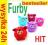 Furby boom PLUSZOWY duży 20cm 5 kolorów