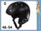 KASK na NARTY dla DZIECI regulowany S 48-54 BLACK