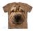 Big Face Shar Pei Puppy The Mountain Dziecięca XL