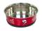 MISKA DLA PSA METALOWA ANTYSLIDE RED 13cm 0,5l