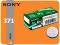 `1 bateria Sony SR920SW Silver Oxide 371 1,55V