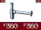Hansgrohe Syfon umywalkowy butelkowy 52053000, Wwa
