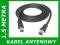 Kabel ANTENOWY TV-VIDEO Gniazdo WTYK 1.5m