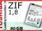 NOWY DYSK TOSHIBA 1,8 ZIF LIF 80GB MK8034GAL