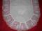 Dekoracyjny obrusik owalny