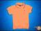 8046-16 ..GEORGE POMARANCZOWE POLO LAMOWKA r.140CM