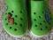 ZIELONE CROCSY R 10-11 27-28 POCIĄG TOMEK,SCOOBIE