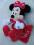 MYSZKA MINNIE MOUSE W STROJU ŚWIĄTECZNYM 23 CM