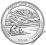 USA 25c Park narodowy Great Sand Dunes nr 24 P+D+S