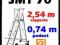 Drabina Magazynowa Aluminiowa SMT-70 FARAONE