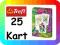 KARTY DO GRY TREFL PIOTRUŚ WRÓŻKI 25EL DZWONECZEK