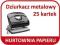 Dziurkacz metalowy solidny CENTRUM 25 kartek