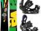 Nowy Snowboard Raven Rasta 161cm Wide + wiązania