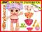 Lalka LALALOOPSY babies FISTASZKA pieluszki + DVD