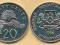 Singapur 20 Cents - 1986r ... Monety
