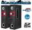 ZESTAW STEREO Z WBUDOWANYM WZMACNIACZEM + MIKROFON