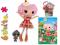 LALALOOPSY Lalka 33 cm Cherry Crisp Crust ZESTAW