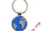 Brelok metalowy kula ziemska 73219