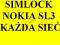 SIMLOCK NOKIA SL3 E52 500 C6 E72 ZDALNIE w max 8h