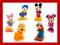 Myszka Miki Donald Pluto Goofy Daisy figurki