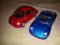 2 metalone auta porsche i  new beetle dl ok 10 cm