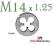 Narzynka M14 x 1,25 ( nietypowy gwintownik )