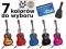 GITARA AKUSTYCZNA 3/4 + 6x GRATIS # 7xKOLORÓW