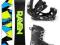 Nowy Zestaw Snowboard Raven Shape Black 154cm 2015