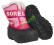 SOREL SNOW COMMANDER ŚNIEGOWCE RÓŻ -32C ROZ. 31