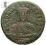 PGNUM - Bizancjum folis 26 mm, Leo VI 886-912 AD