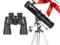 Teleskop Sky-Watcher 1309EQ2+lornetka  Entry 10x50