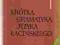 Krótka gramatyka języka łacińskiego Wielewski