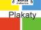 plakat plakaty A3 * 50 szt.kreda130 g +proj.gratis