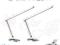 LAMPA NA BIURKO SREBRNA ALUMINIOWA 20 WATT #1504